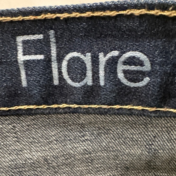 Calvin Klein Jeans - Dark Blue Women's Flare Denim - Picture 8 of 10